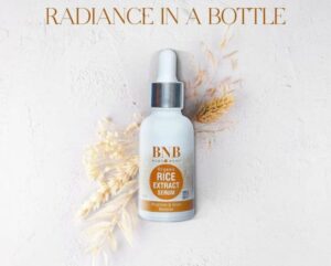 bnb rice face serum