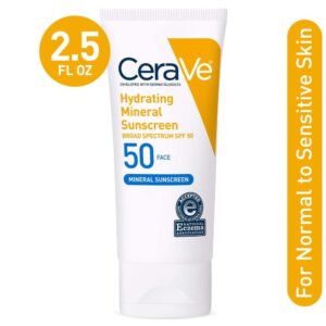 CeraVe Hydrating Mineral Sunscreen